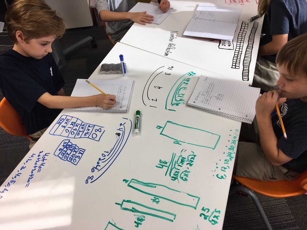 MGGunter's tweet image. Reflecting and writing about what we know about our composite numbers. @Jthompsonmvps #mvpschool #mathwriting