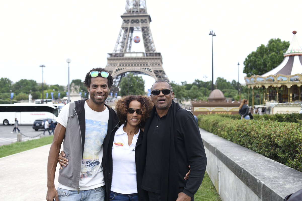 Euro 2016 avec mes gars Nico, super photographe et un des boss Bernard Lama