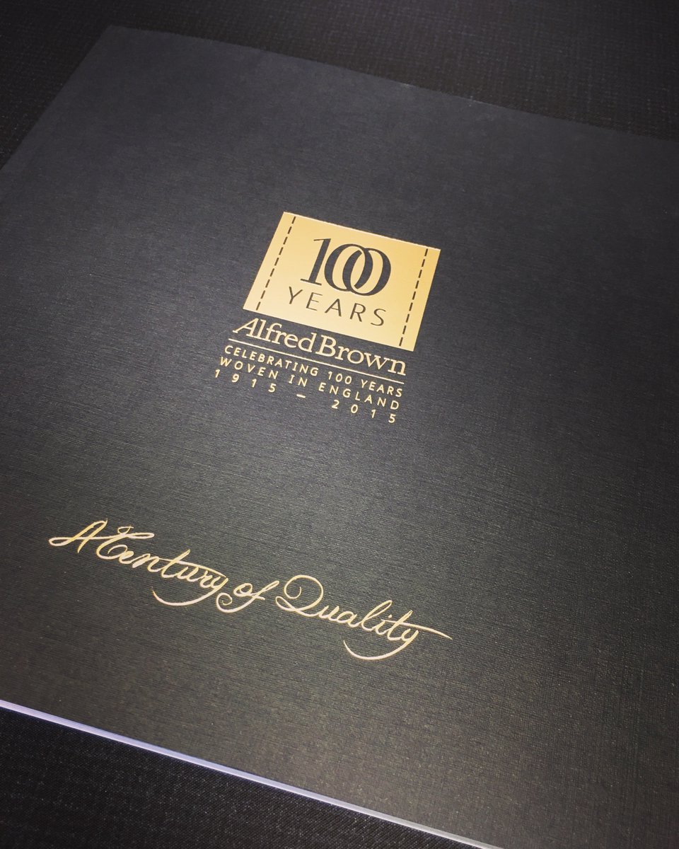 AlfredBrownLtd's tweet photo. The history of Alfred Brown Ltd in 52 stunning pages. Take a look!!
https://t.co/XPdSlsTrox #alfredbrown #testiles https://t.co/xECzVyfR9a