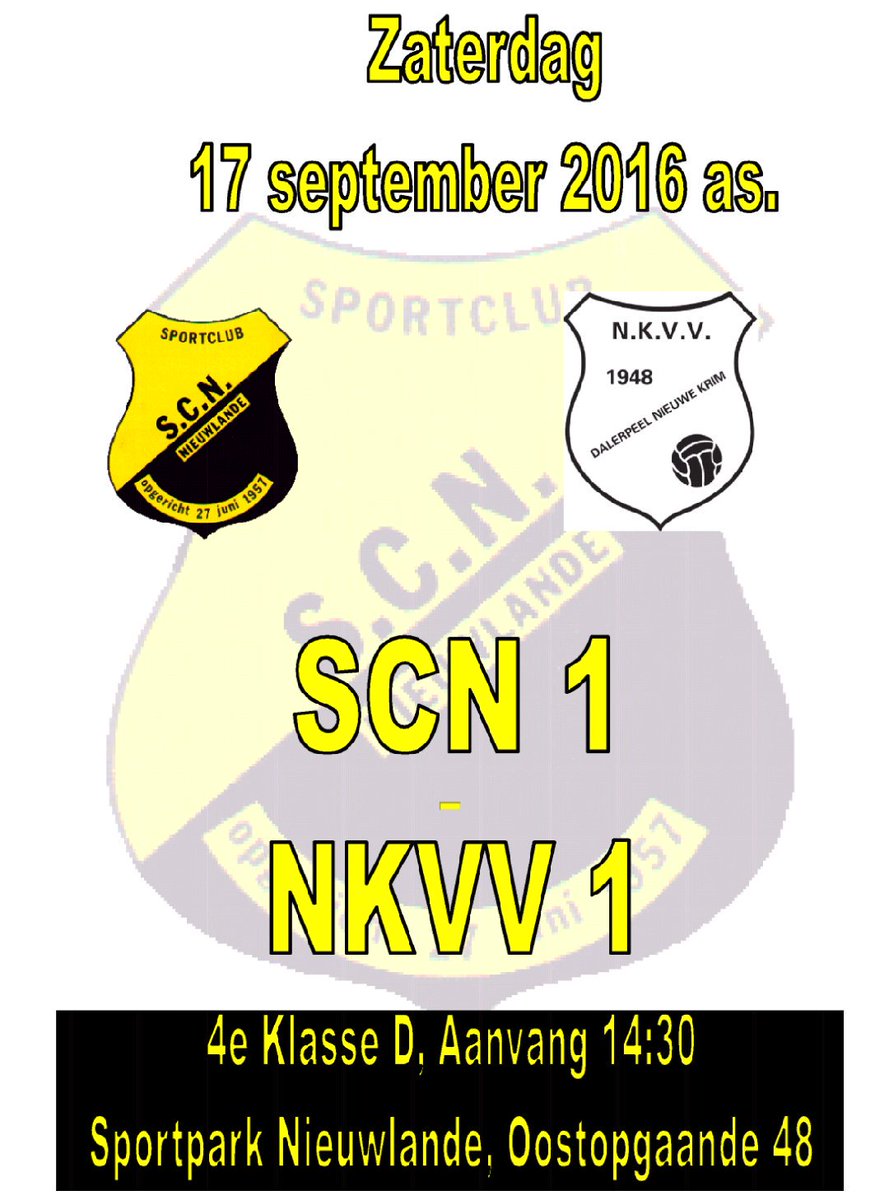 As zaterdag #scn1