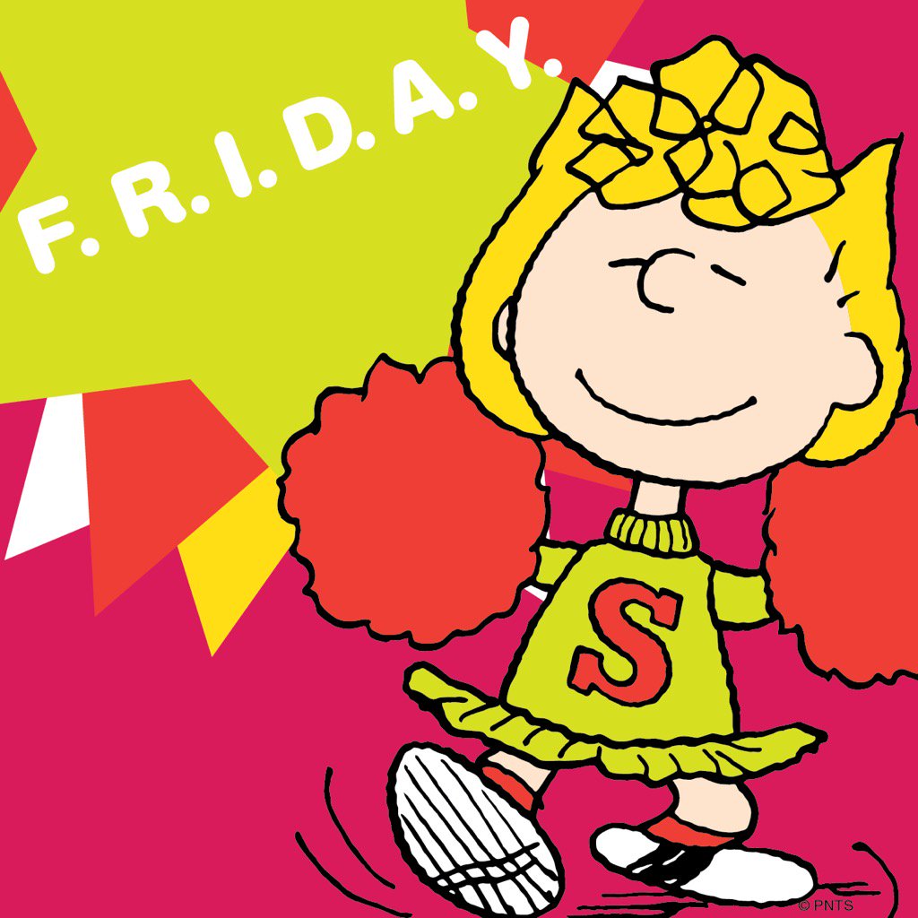 Snoopy's tweet photo. Friday = Fri-YAY! https://t.co/eSteIRjKv1