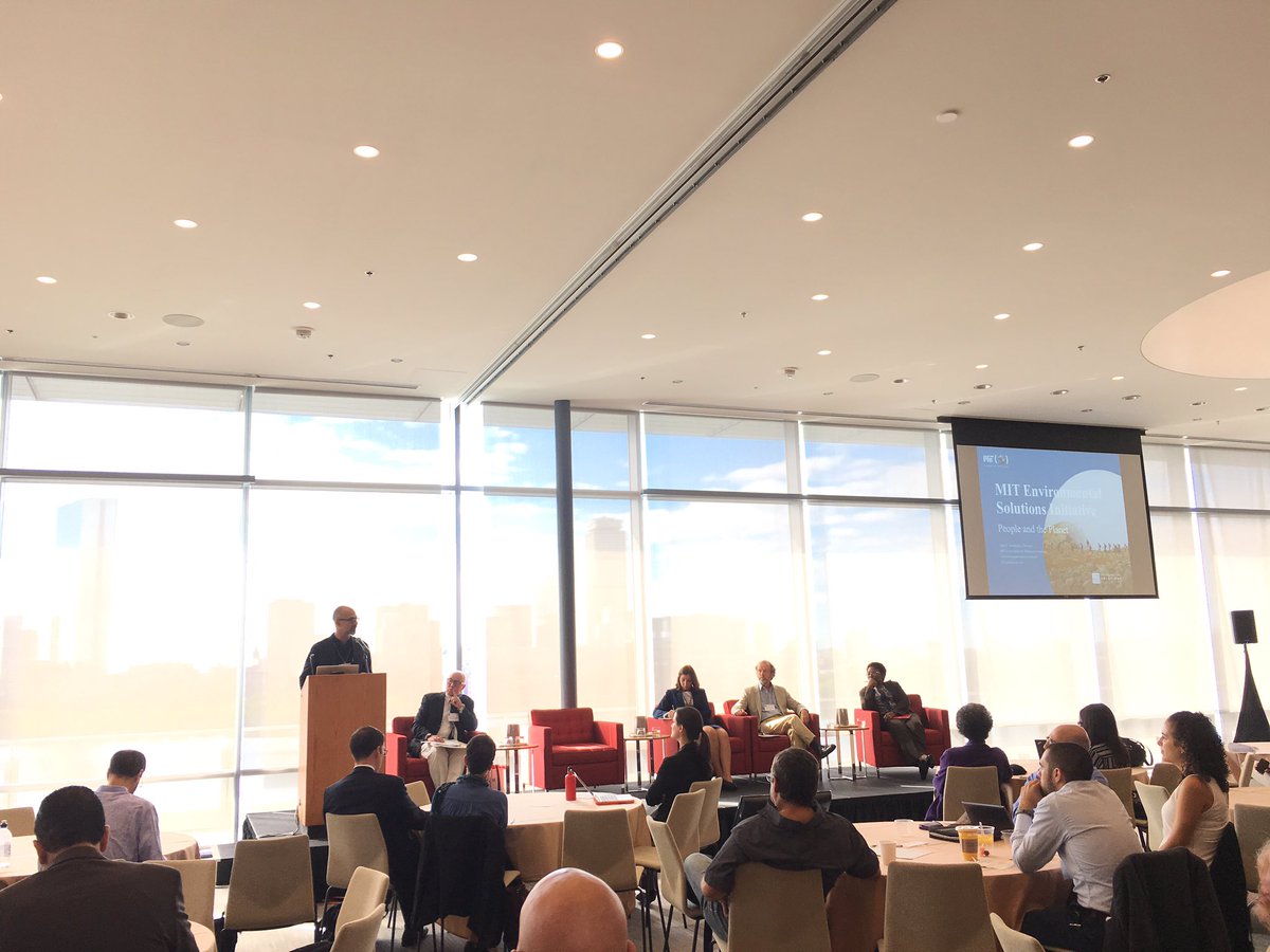 SLanou's tweet photo. #SDMIT16 @johnefernandez discusses new Environmental Solutions Initiative @mit_esi @mit https://t.co/wZyRFwa7WG https://t.co/nxfrsRcusr