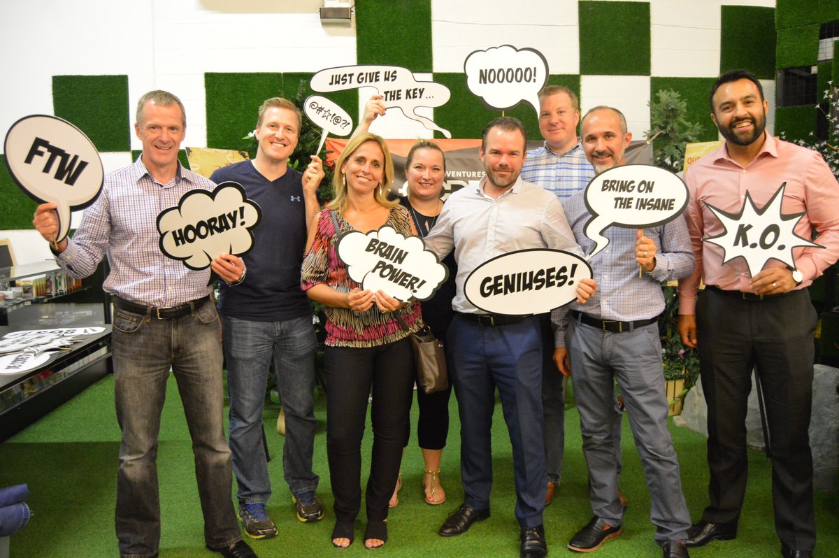 ASAP_SECURED's tweet photo. Last week #ASAPSecured participated in a #teambuilding exercise at @DecodeCanada! Luckily they successfully escaped! https://t.co/COlvGbk2S1