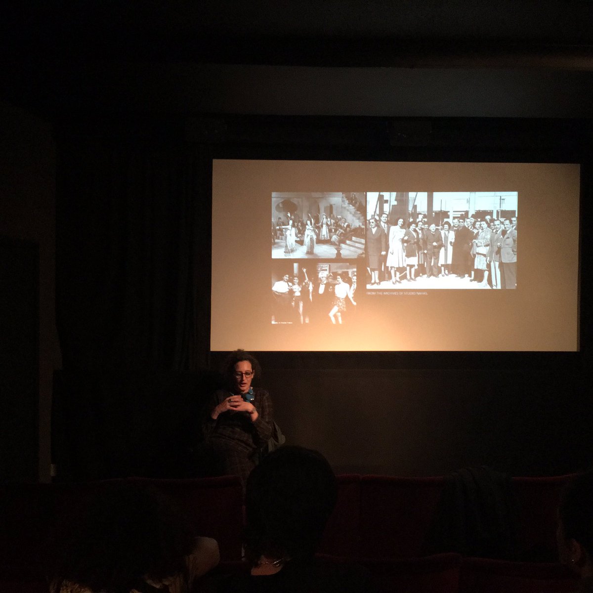 ArabBritishCent's tweet photo. Trouble in Mind: Arab Cinema After the Spring-talk with @Rasha_TIFF and @British_Film #SAFAR2016 https://t.co/3gy24Wd4oS