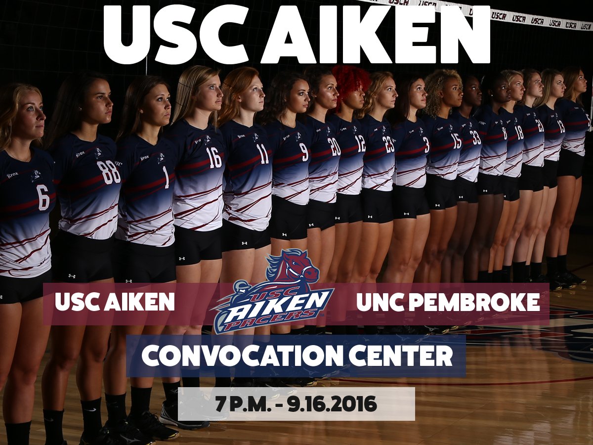 PacerAthletics's tweet photo. What day is it? GAMEDAY! #PacerVB hosts UNC Pembroke at 7 p.m. Live stats &amp; video at https://t.co/VuIIJKWBQ4. https://t.co/GTs4LV98GO