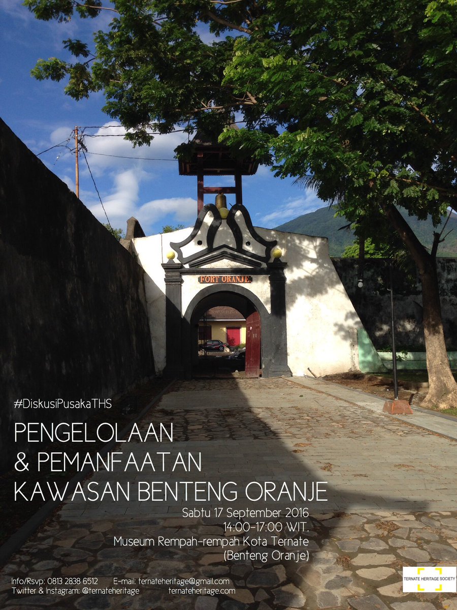 #DiskusiPusakaTHS 17-09-2016, lengkapnya di: ternateheritage.com/?p=620 #SaveTernateHeritage <a href="/pantaupusaka/">Heritage Inventory</a>