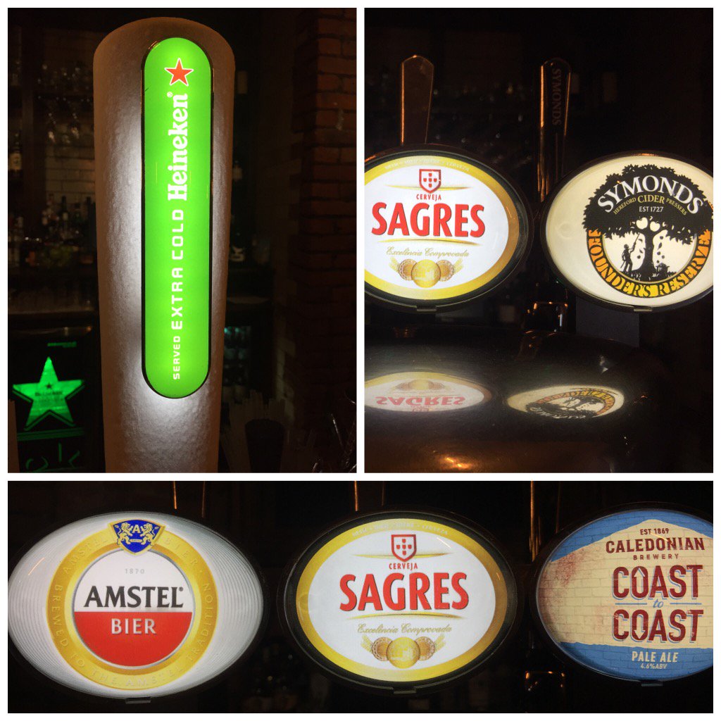 arcanebar's tweet image. Happy Hour is back! £3.50 a pint for these beauties. 4pm-8pm.  @indealsUK @DealsofMCR @prideofmcr @myindustrycard