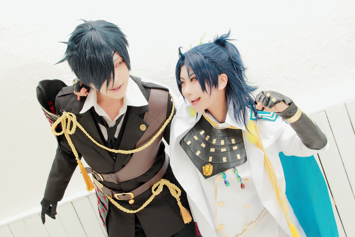 セキビシは早寝早起きを心がけている Cosplay みっちゃんとさだちゃんがただただひたすらに幸せそう 燭台切光忠 皆田 太鼓鐘貞宗 セキビシ Photo N Na T Co Xhy8wb7wma Twitter