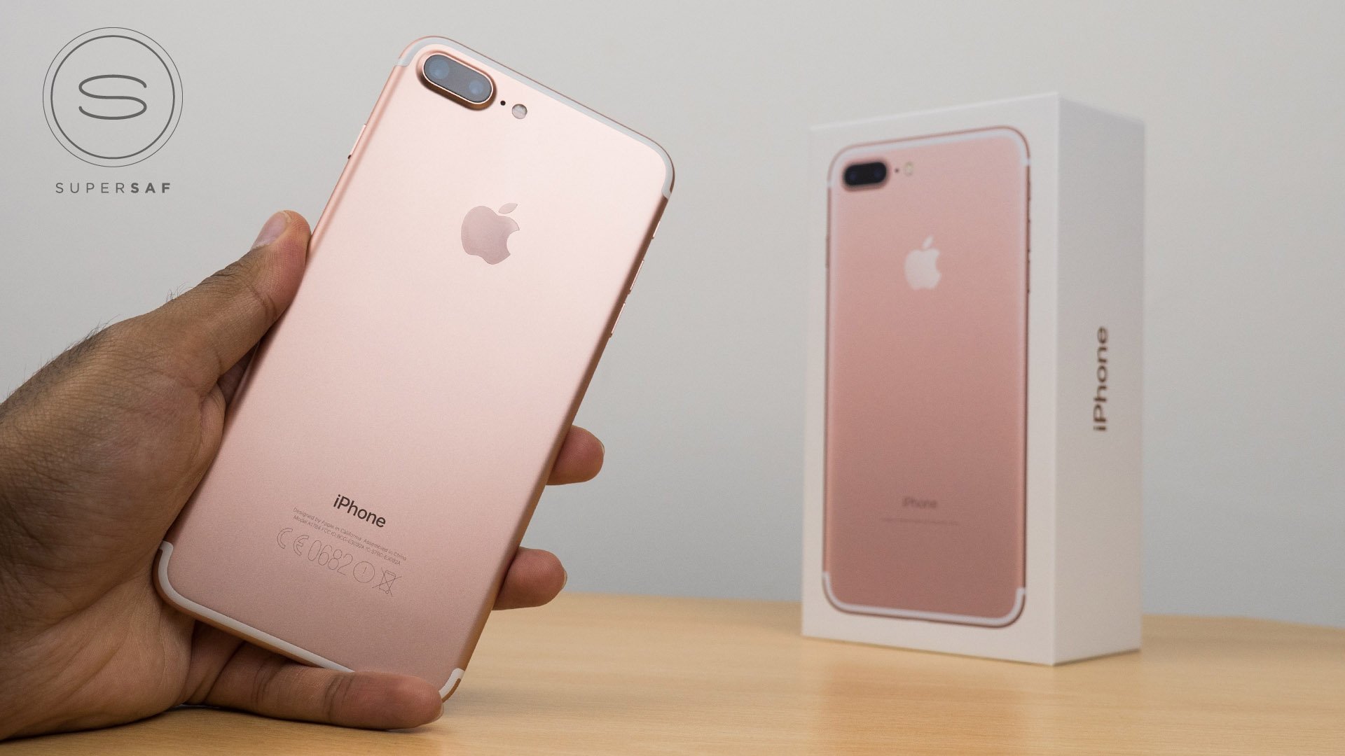 iPhone 7 Plus ROSE GOLD Unboxing 