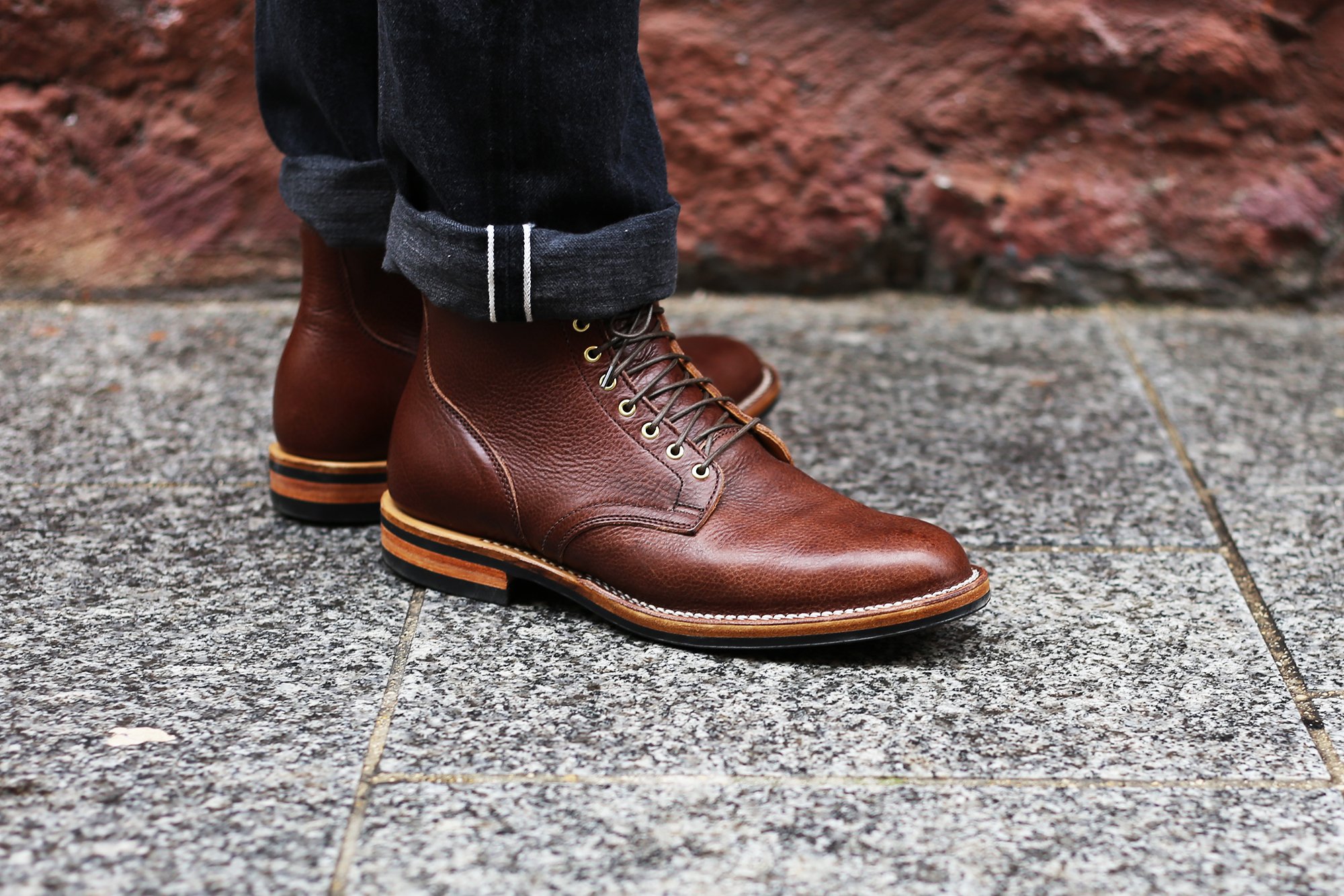 Horsehide boots cheap