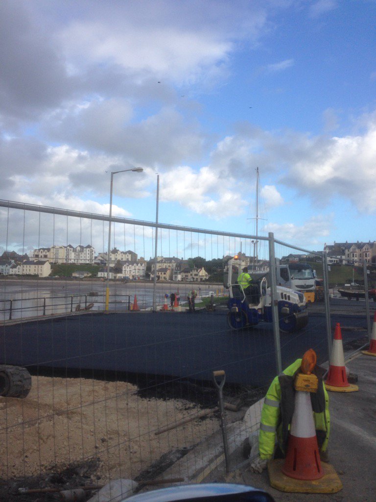 74jamieg's tweet image. With thousands of pot holes to fix!! no lets  resurface a boat park election year port Erin