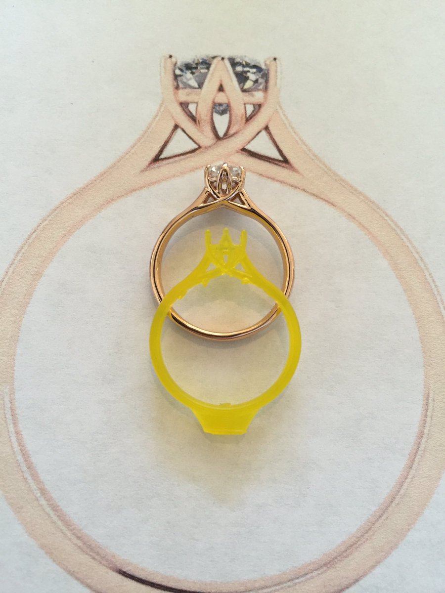 reddoordist's tweet image. When detail matters I Trust #B9creator #b9c #gold #rings #diamonds #3dprinting #jewelry #ireliafinejewelry #wow #3d