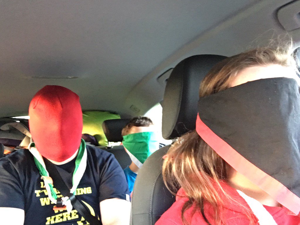 And they're off..:) Let the fun begin. <a href="/ScoutingIreland/">Scouting Ireland</a> <a href="/WaterfordScouts/">Waterford Scouts</a> #minibelt16