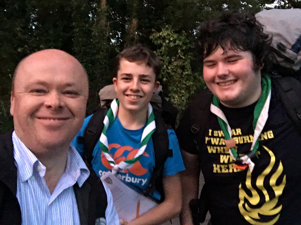 The last time we saw Sean and Oscar..:) <a href="/ScoutingIreland/">Scouting Ireland</a> <a href="/WaterfordScouts/">Waterford Scouts</a> #minibelt16