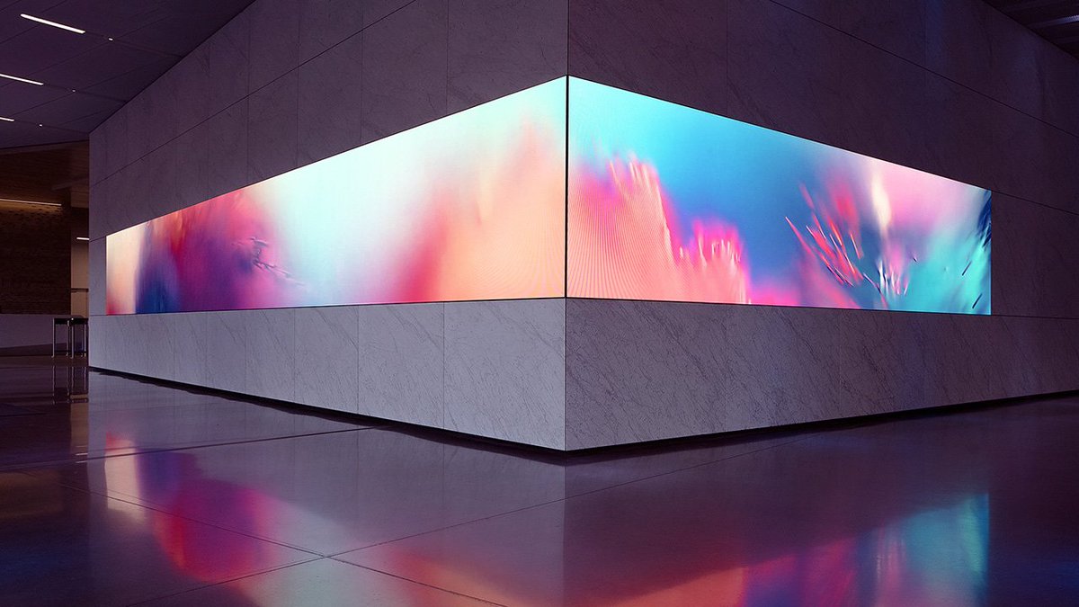 Beautiful multi sensory experience by <a href="/onformative/">onformative</a> onformative.com/work/collide