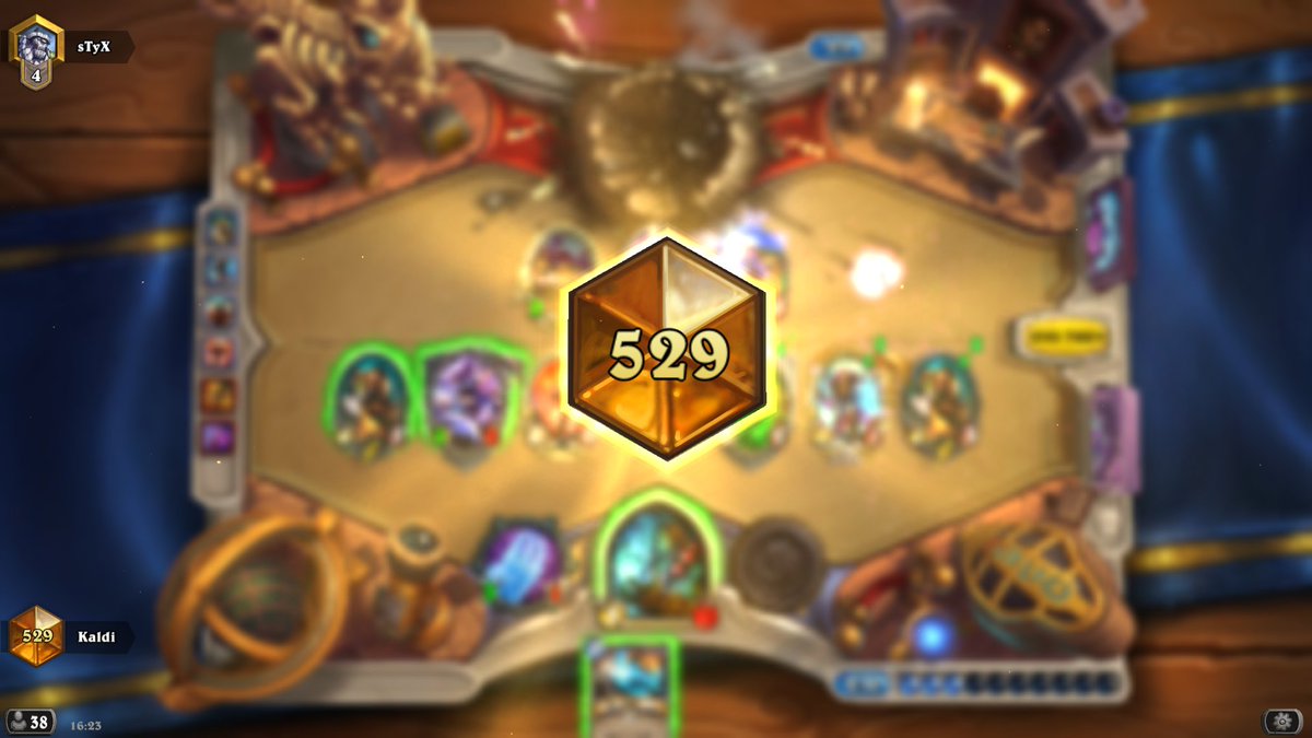 Getting back into Hearthstone finally. Karazhan is a lot of fun but really random.  Will stream if i make top 200!