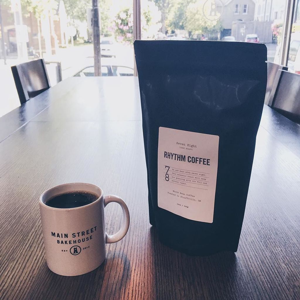 rhythmcoffee's tweet photo. It's an exciting day in Stouffville. @mainstreetbakehouse has been serving our #whitebag for a while now but TODAY … https://t.co/17efXTmJu4