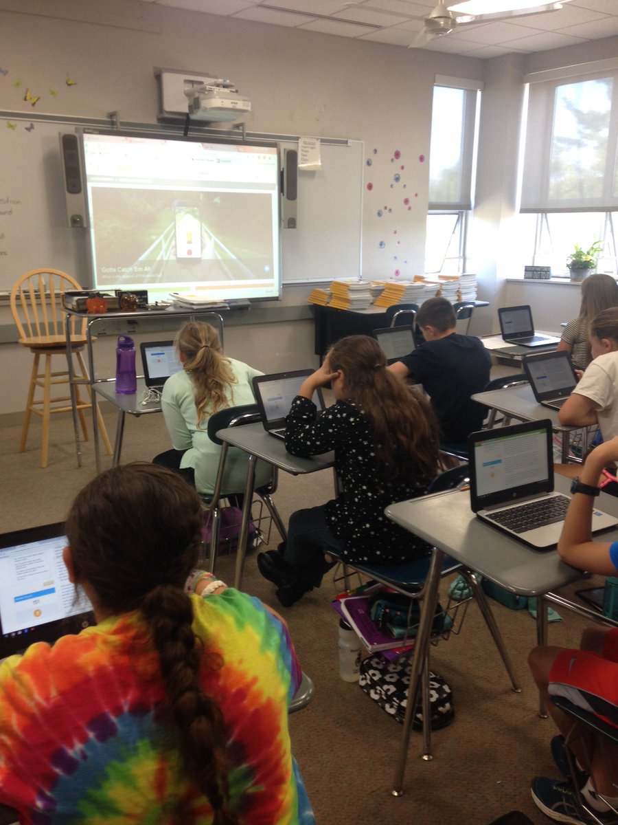 MrsBresnahanNMS's tweet photo. Flashing News!  Thanks to StudySync, students on 6 White were complaining @ 3:00 on a Friday that class was over! https://t.co/RAQzBT0BkP