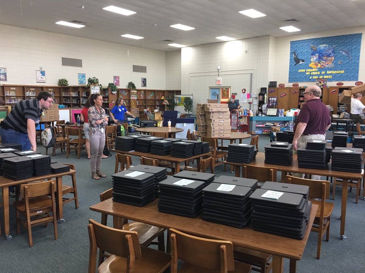 CCPSDatabaseGee's tweet image. 1to1 rollout Battlefield Elementary