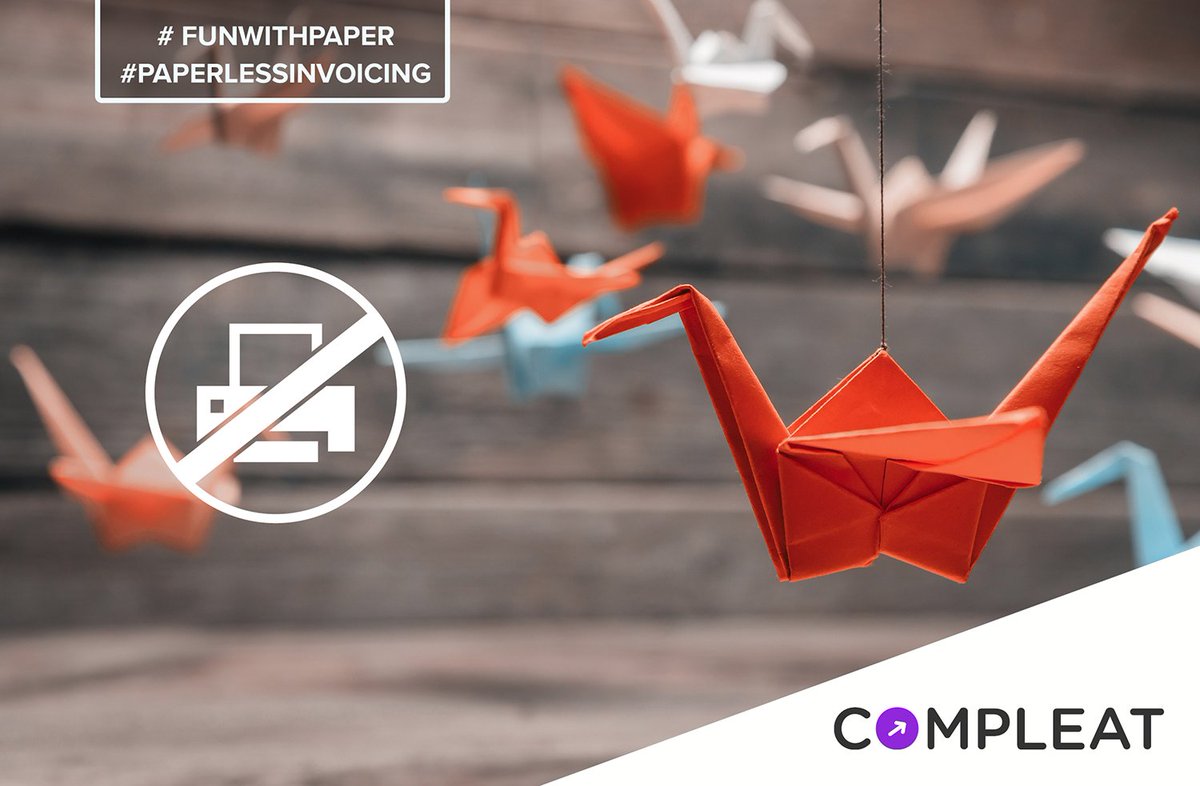 CompleatNeilR's tweet image. Let&apos;s have fun sharing uses of paper other than printing #invoices! #funwithpaper #finance ow.ly/7TeT304hpnw