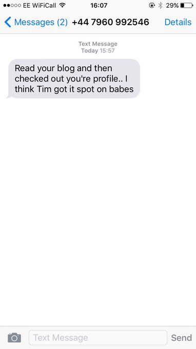 See this is the crap that people say to you but it's cool https://t.co/s6uJTULprS https://t.co/4qXHA<a href="/tag/fan"class="tags"><span>#fan</span></a>