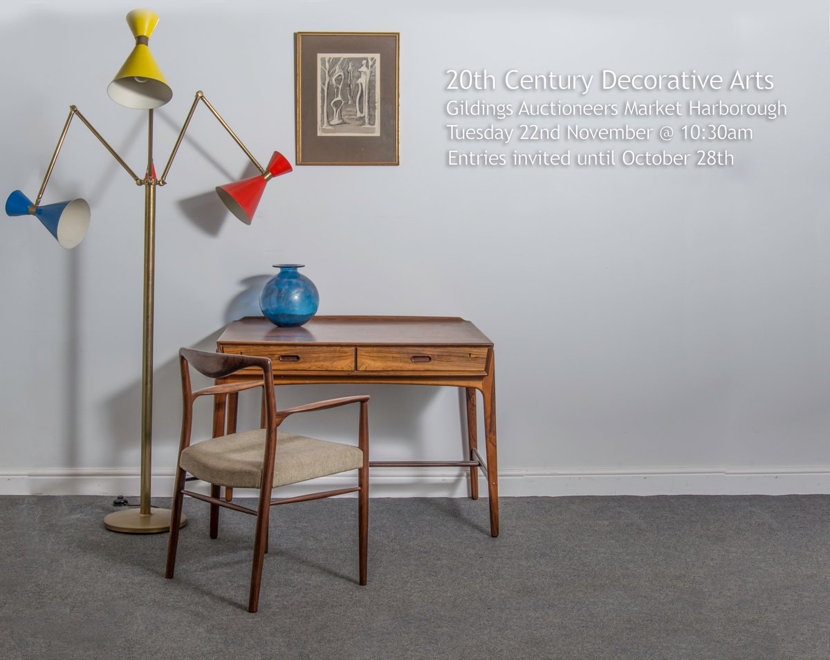 GildingsSales's tweet photo. C20th #Decorative #Arts sale #scandinavian #postwardesign #decorativefurniture
entries invited till Oct 28th https://t.co/f2IVb6s66s