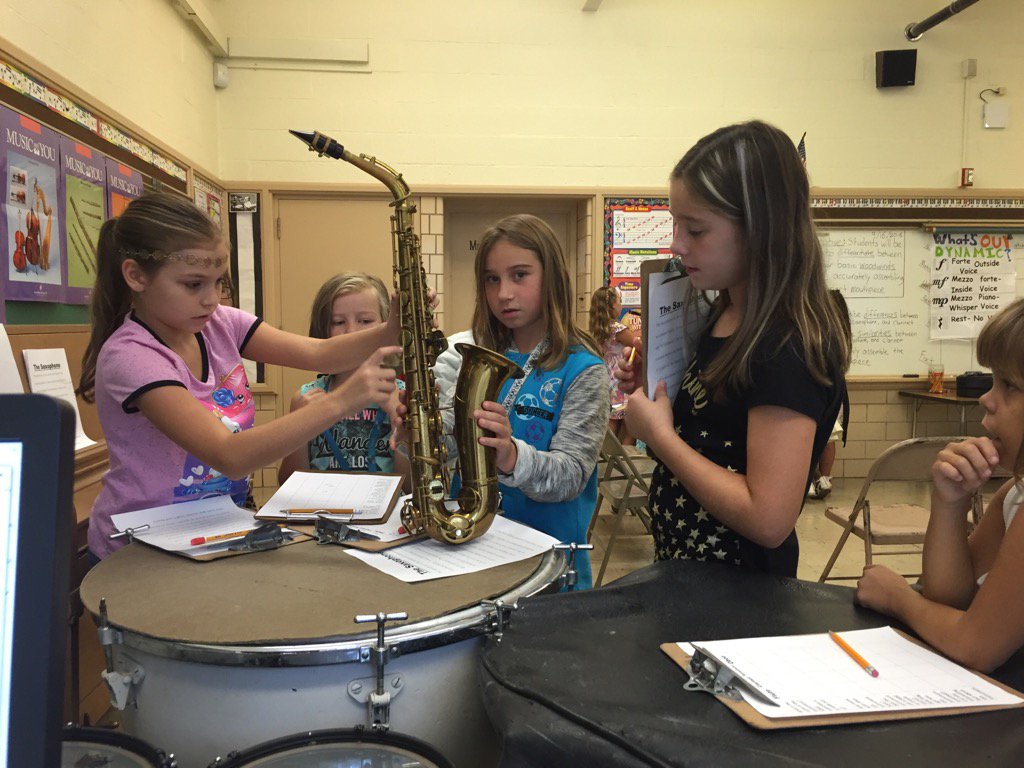 cthim2's tweet photo. Small groups explore woodwinds @cthim2 @bearcreeklmc @jmullenax @JaneLichter #maximizeinstruction https://t.co/ffBx08g9EK