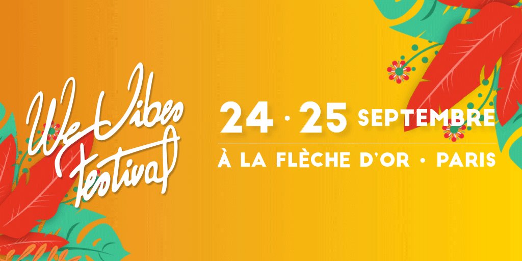 You feel the vibe ? We Feel the vibes! J-8 avant le <a href="/wevibesfest/">WeVibes Festival</a> à PARIS. 🎸digitick.com/wevibes-festiv… 🌴☀
