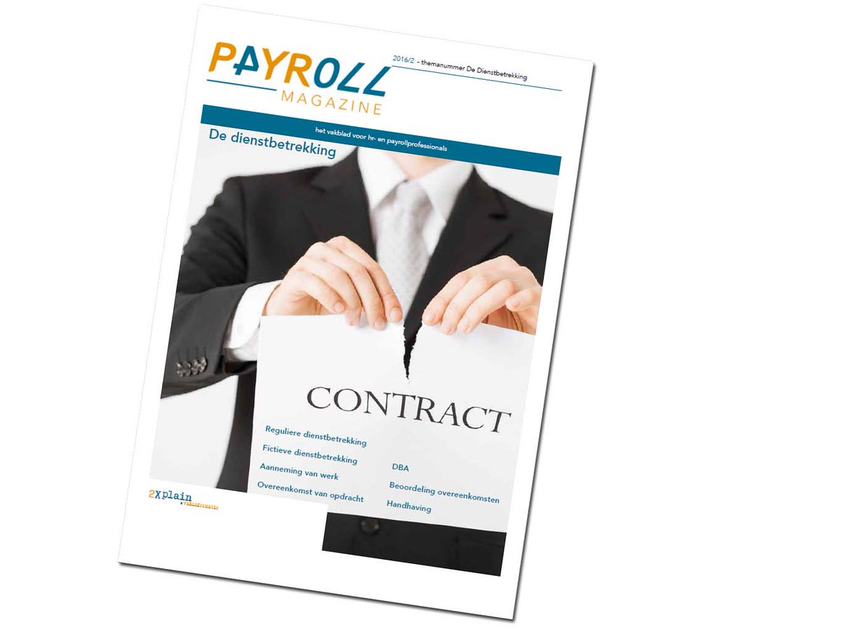 Vrijdag 17:26 en het payroll-magazine-themanummer over de dienstbetrekking is klaar. Nu hard aan het weekend toe.