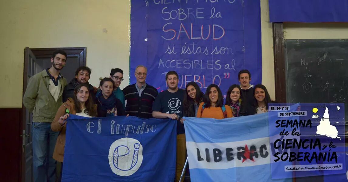 ImpulsoExactas's tweet photo. Gran jornada de cierre con @DrDanielGollan hablando sobre Soberanía Sanitaria en #ExactasUNLP https://t.co/iNLIabefai