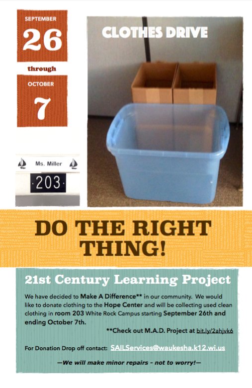 21stSAIL's tweet photo. Please help our #21stSAIL clothes Drive - our M.A.D. Project https://t.co/6qtM1jFQkf Will accept early donations. https://t.co/LlhUhbAo2u