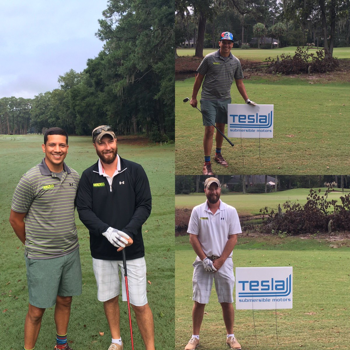 Enjoying the GA Groundwater golf outing!  #dabpumpsusa