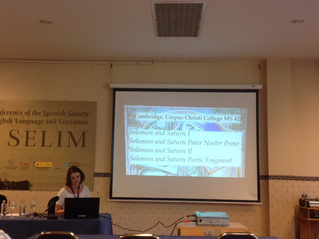 niamhnine's tweet photo. @trishaoconnor88 from #UCC on #manuscript #cccc41 talking about Solomon and Saturn at #Selim https://t.co/TXfNFrlML0
