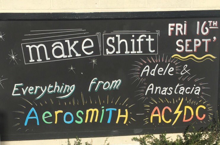 MAKE SHIFT LIVE HERE TONIGHT