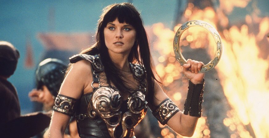 EffieManyos's tweet photo. Starting #XenaWarriorPrincess marathon. My childhood hero 😍💜🙈 https://t.co/zwpsrHODuS