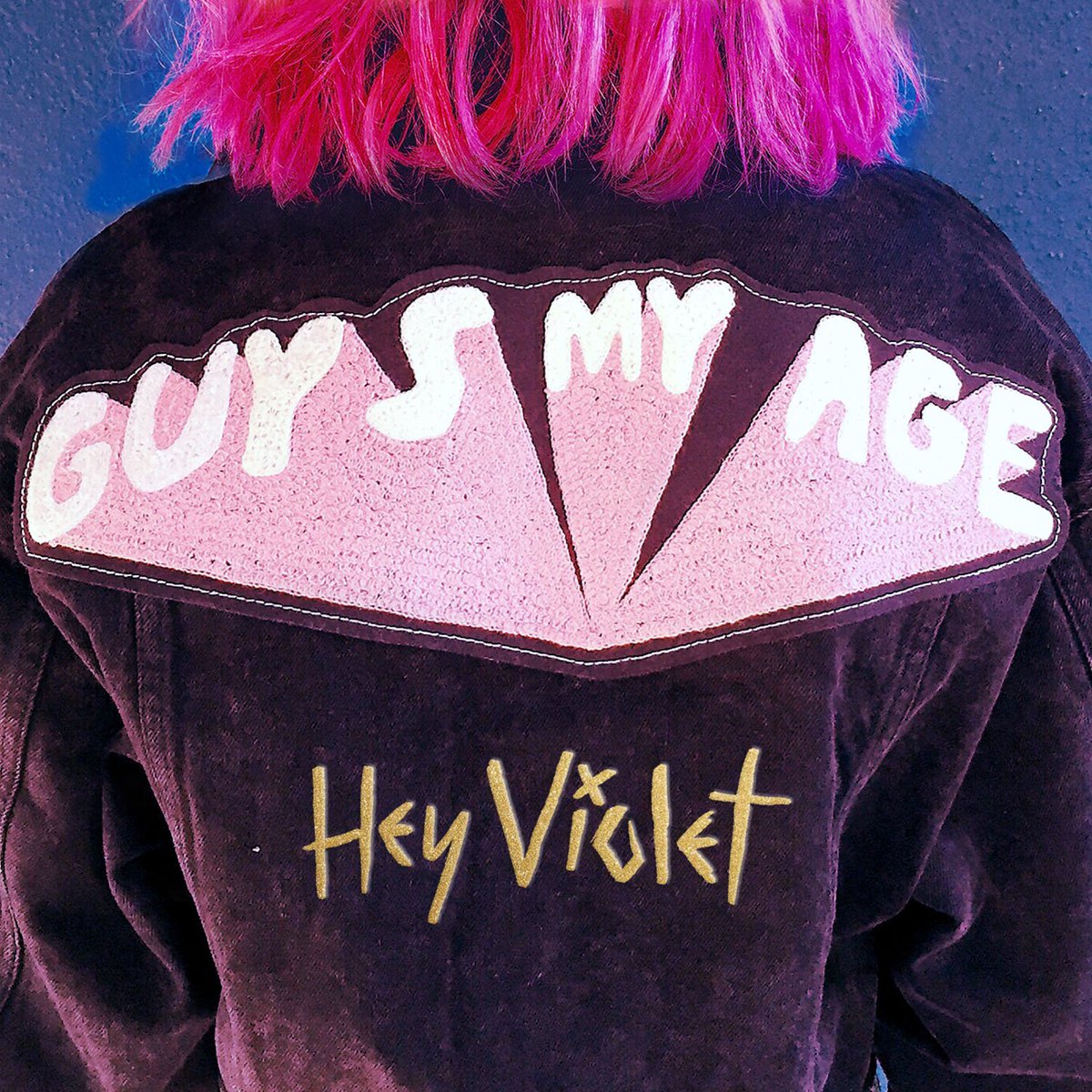 HeyViolet's tweet image. we have a new single. it’s called ‘Guys My Age'. and it’s out this tuesday. told ya we like surprises. #GUYSMYAGE