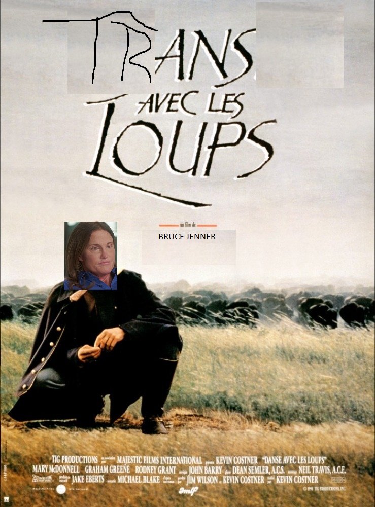 Starzouille's tweet photo. #RendsUnFilmCrade Trans avec les loups 💦💦💦
#brucejenner #Kardashians #montagefail https://t.co/r8H6N0IX2f