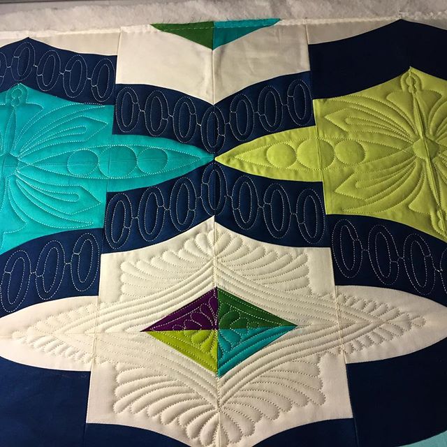 habanddash's tweet image. Gina Perkes starting a new quilting adventure with #GlideThread. #StitchNShare #FilTec #BobbinCentral