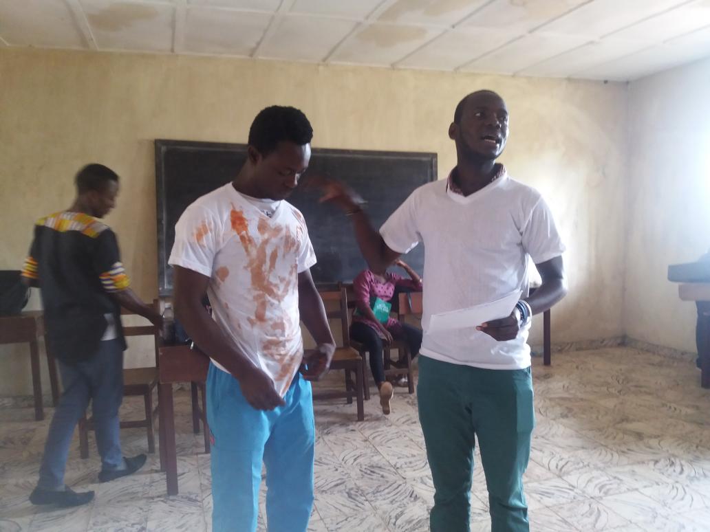 alphasalone's tweet image. Alpha @ Deems juvenile correctional centre. "Why did Jesus died"#TryAlpha #Run Alpha.