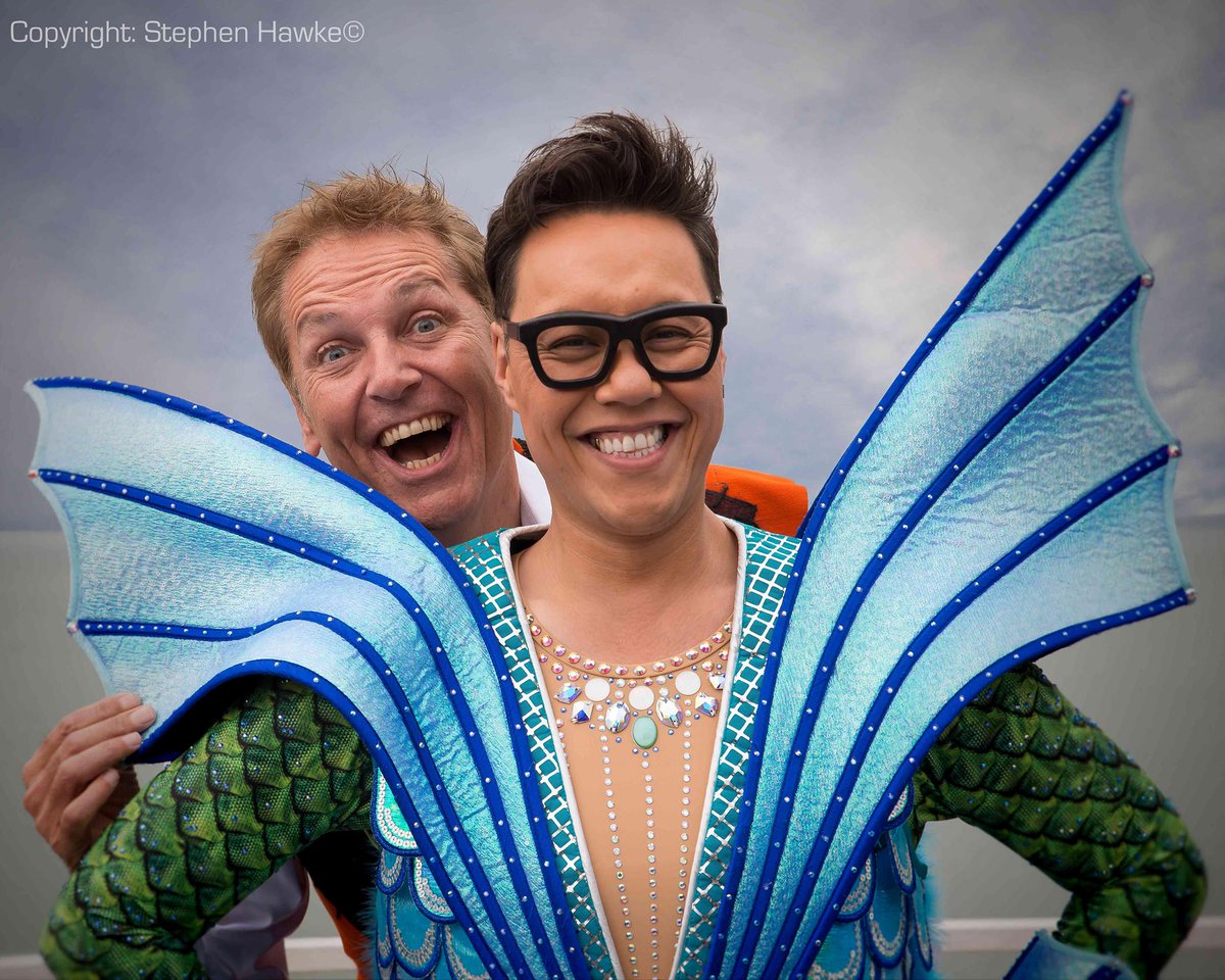 Thanks to <a href="/SouthendTheatre/">Southend Theatres</a> <a href="/therealgokwan/">Gok Wan MBE 🌈</a> &amp; <a href="/RealBrianConley/">Brian Conley</a> Panto's going to be so much fun! Pics: <a href="/hawke_stephen/">Stephen Hawke</a>