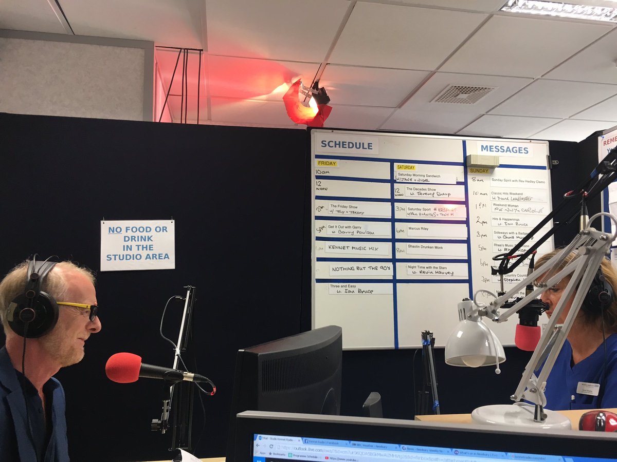 itsTonyHiller's tweet photo. #TechOp for @Volunteeringace Garry Poulson this Friday evening on @KennetRadio #LocalRadio #TechGuy #Techie https://t.co/Vv9Lo9FrZT