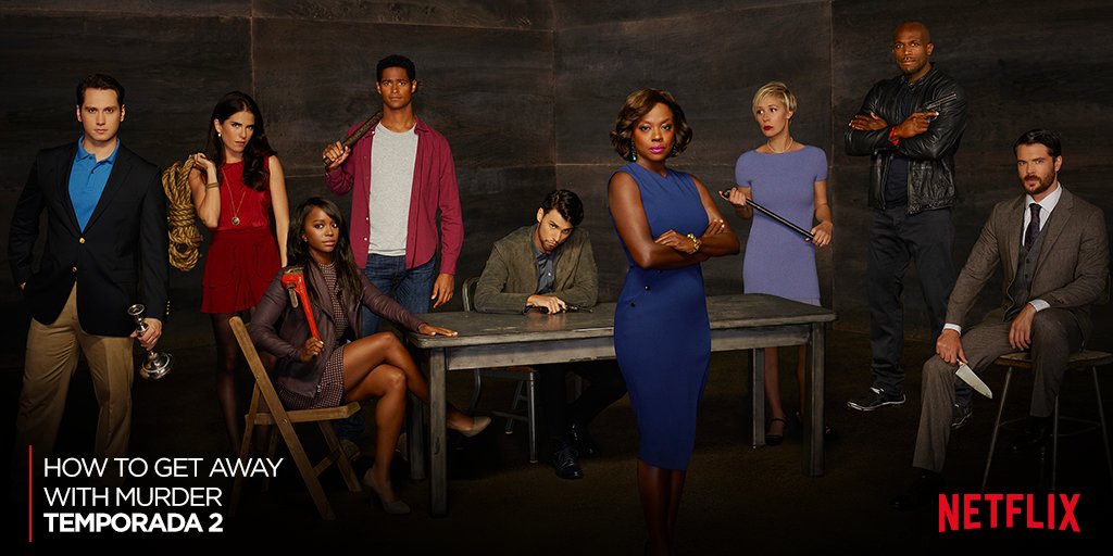 NetflixLAT's tweet photo. Lo único que tienen en común es que ninguno es el bueno.
How To Get Away with Murder, 2ª temporada ya disponible. https://t.co/rchLNYiDXw