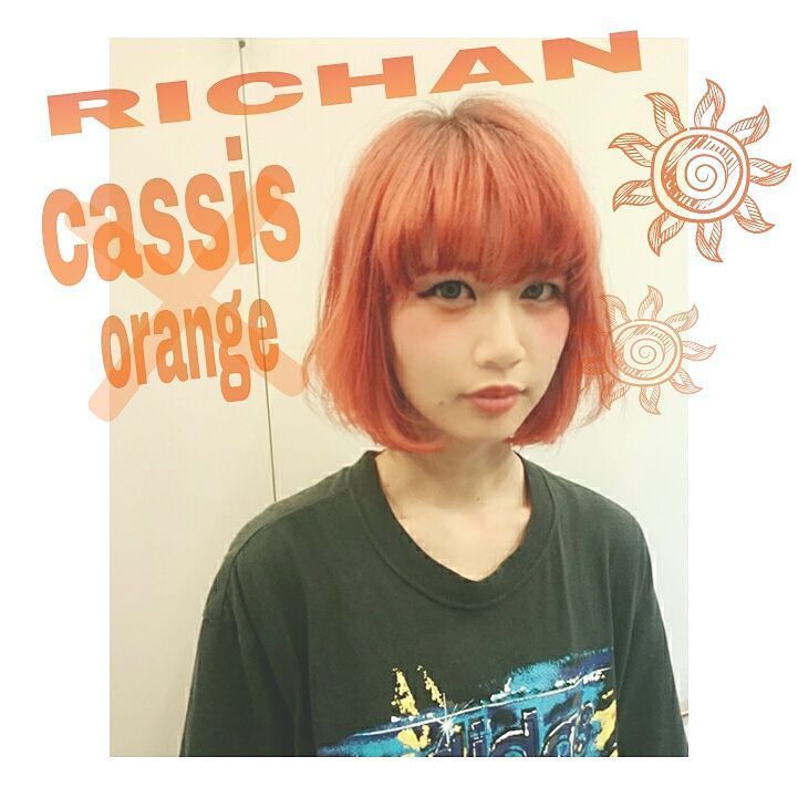 Signum 元山遥香 Twitterren りっちゃんnewcolor カシスオレンジ ヘアカラー オレンジヘアー カシス オレンジカラー カラーモデルさん ２次元カラー シグナム札幌 シグナムもとはる T Co Gyzbjfopd2