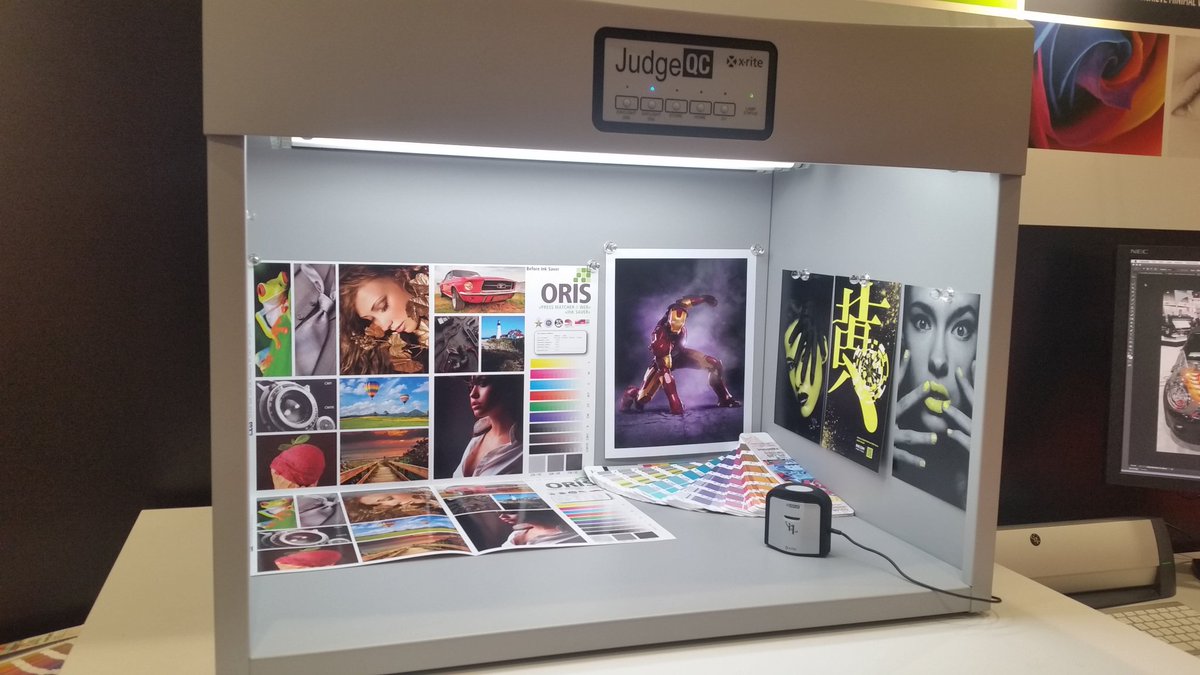 RicohUSAGC's tweet image. Need #colormanagement tools?  Make sure you have the right light booth and experts to get it right!  #SGIAExpo