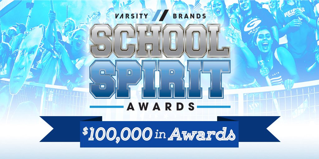 varsitybrands's tweet photo. Celebrate school spirit all year! Check out the 2016-17 @VarsityBrands School Spirit Awards: https://t.co/GlHCfywV36 https://t.co/R3DyaatNYU