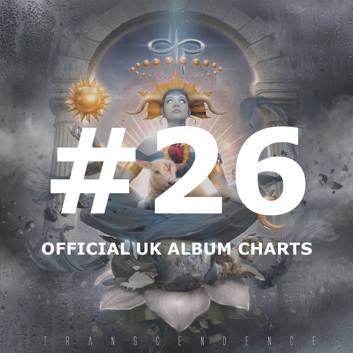NMCLtd's tweet image. .@dvntownsend "Transcendence" is at #26 in the UK @officialcharts!