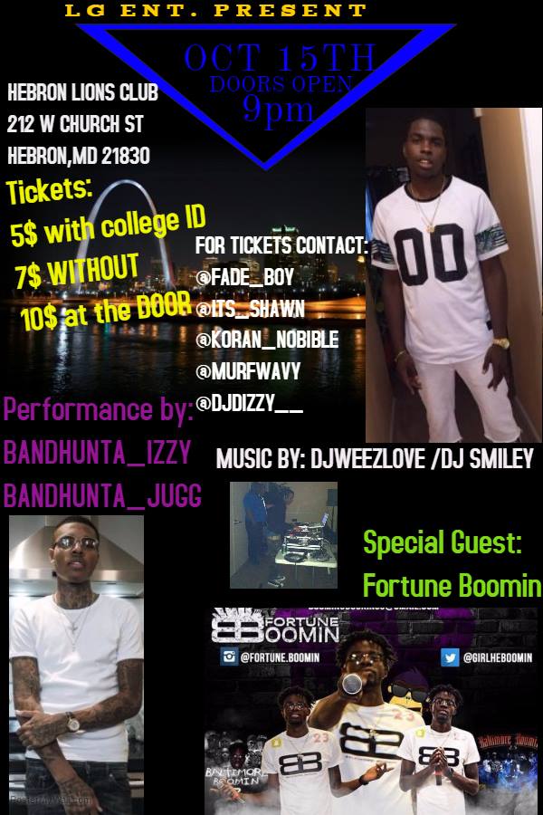 WeezBeTheDj's tweet image. Oct. 15th Its going Down We Coming TO SHUT MARYLAND DOWN!!!!