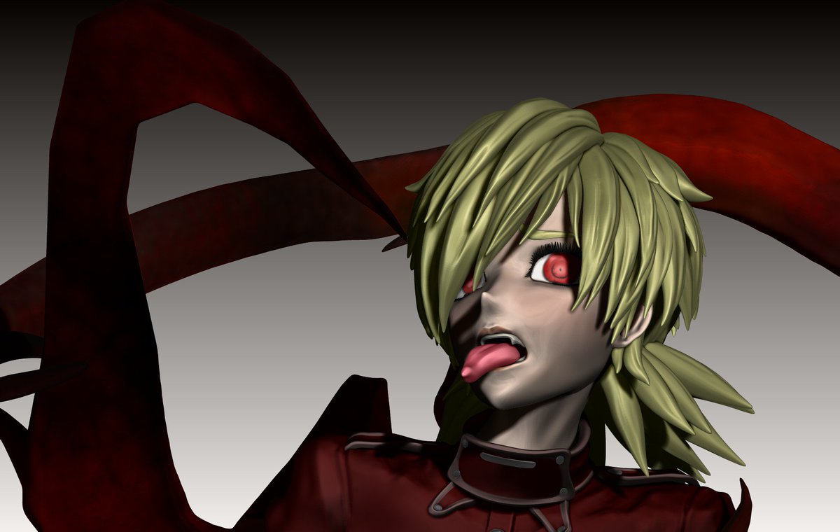 Imasalian Twitterren この前からやってたモデルがひとまず完成しました 頑張った セラス ヴィクトリア Zbrush Hellsing セラス ヴィクトリア