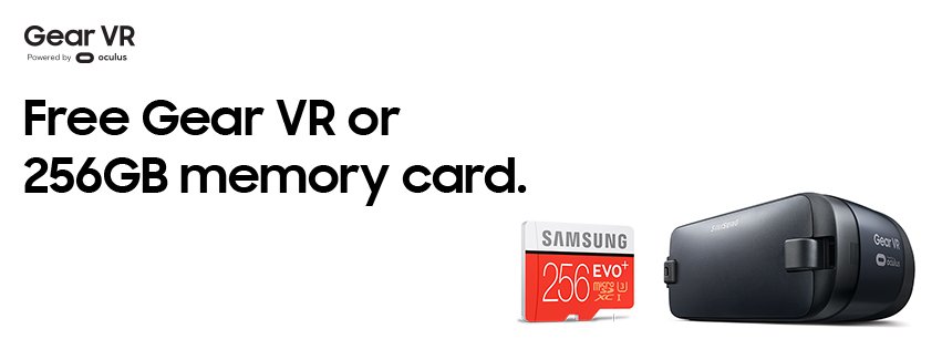 boostmobile's tweet photo. Buy a @SamsungMobileUS Galaxy S7 &amp; get a free Gear VR or 256GB memory card. Limited time. https://t.co/maDMcyAeuz https://t.co/nID22MnXGS