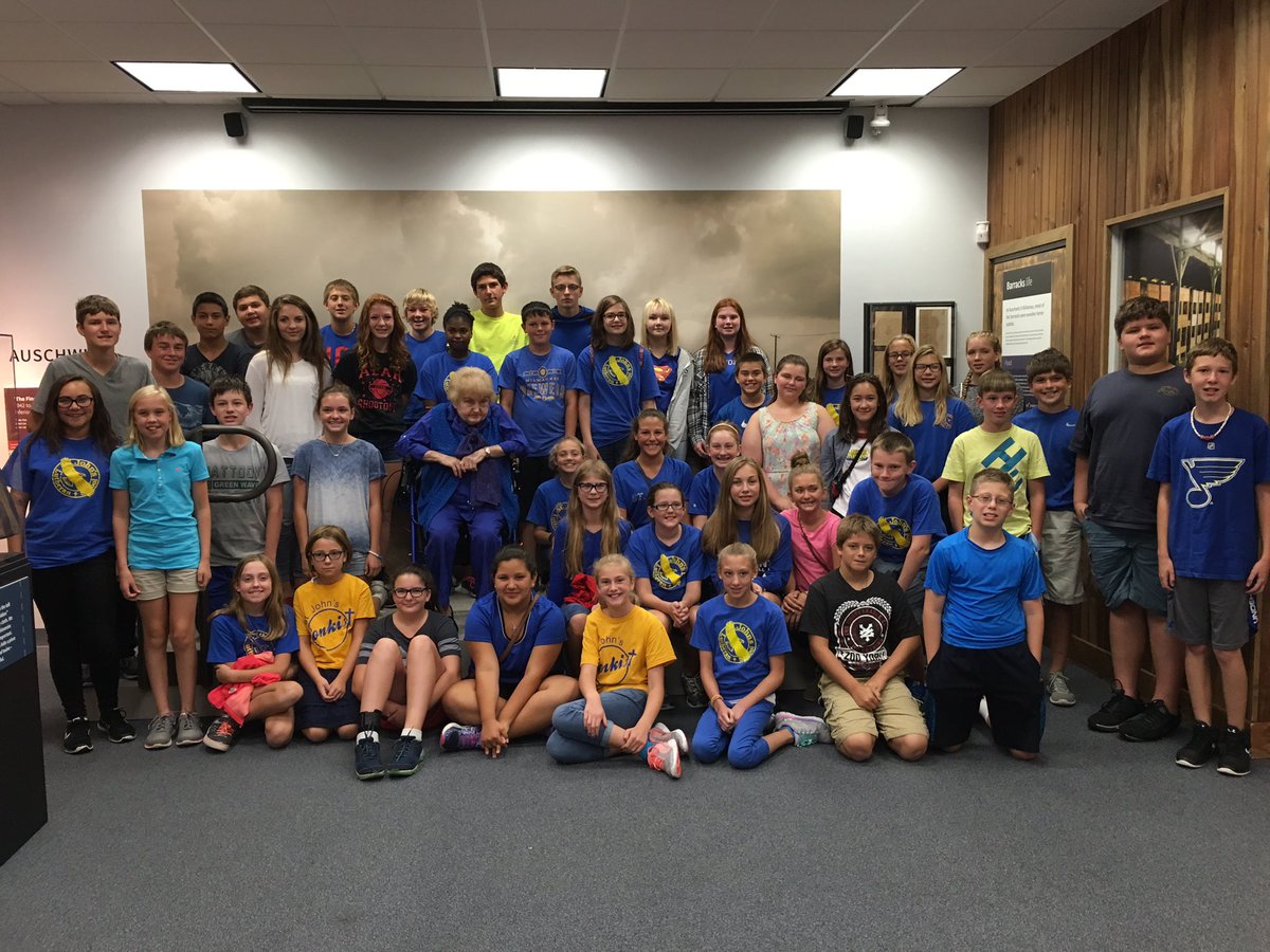 STJLS_MATTOON's tweet image. THANK YOU to @EvaMozesKor from St. John&apos;s Lutheran school for sharing her story of the Holocaust and how to forgive.